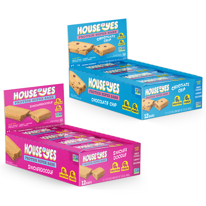 Chocolate Chip & Snickerdoodle Bundle (24 bars)