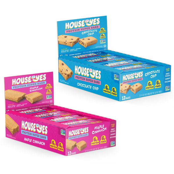 Chocolate Chip & Maple Cinnamon Bundle (24 bars)